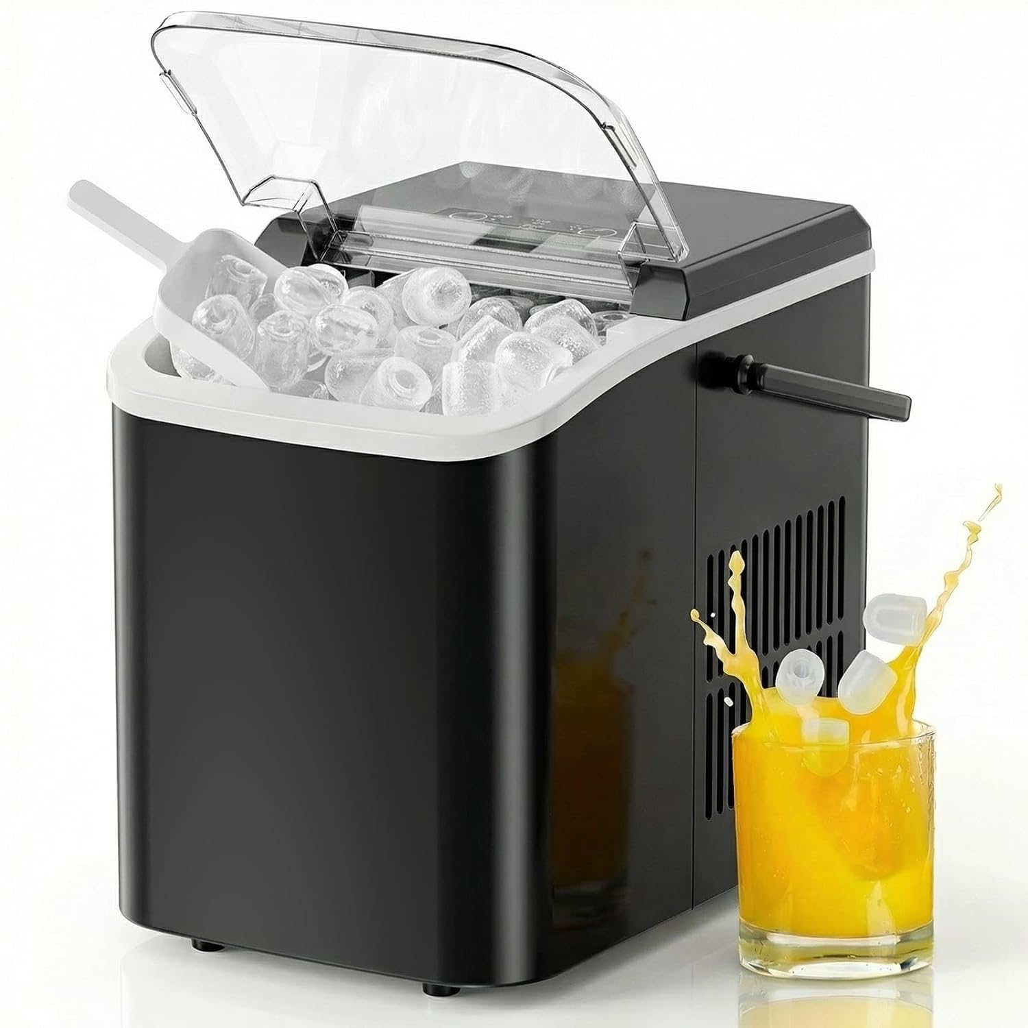 Ice Makers Countertop with Handle