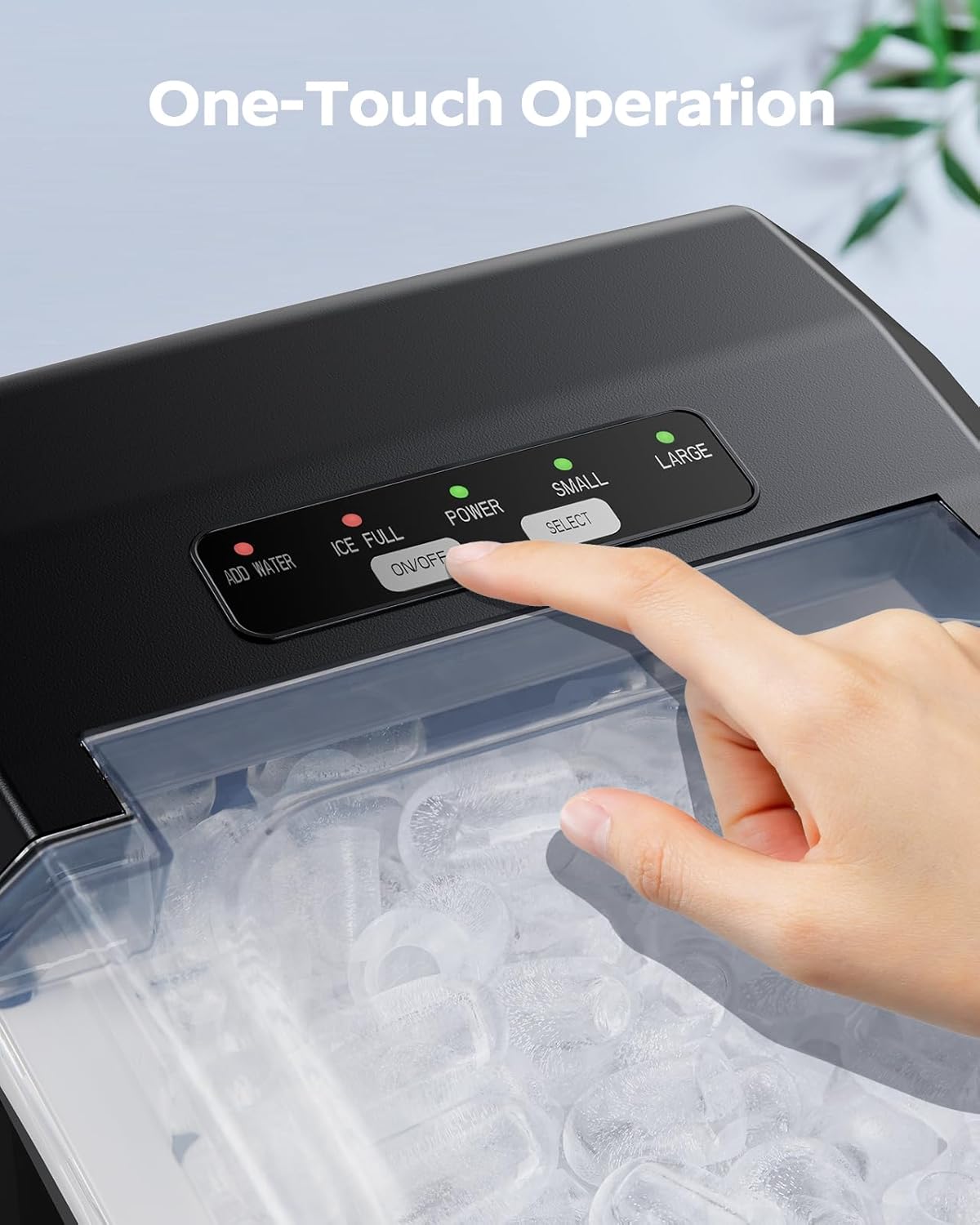 Ice Maker Countertop, 9 Cubes Ready in 6 Mins